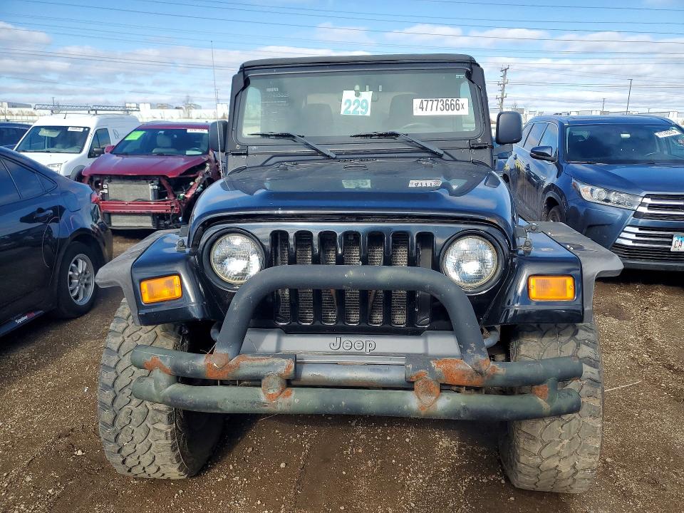 Photo 5 from auction – 2004 JEEP WRANGLER / TJ with VIN 1J4FA49S84P801236