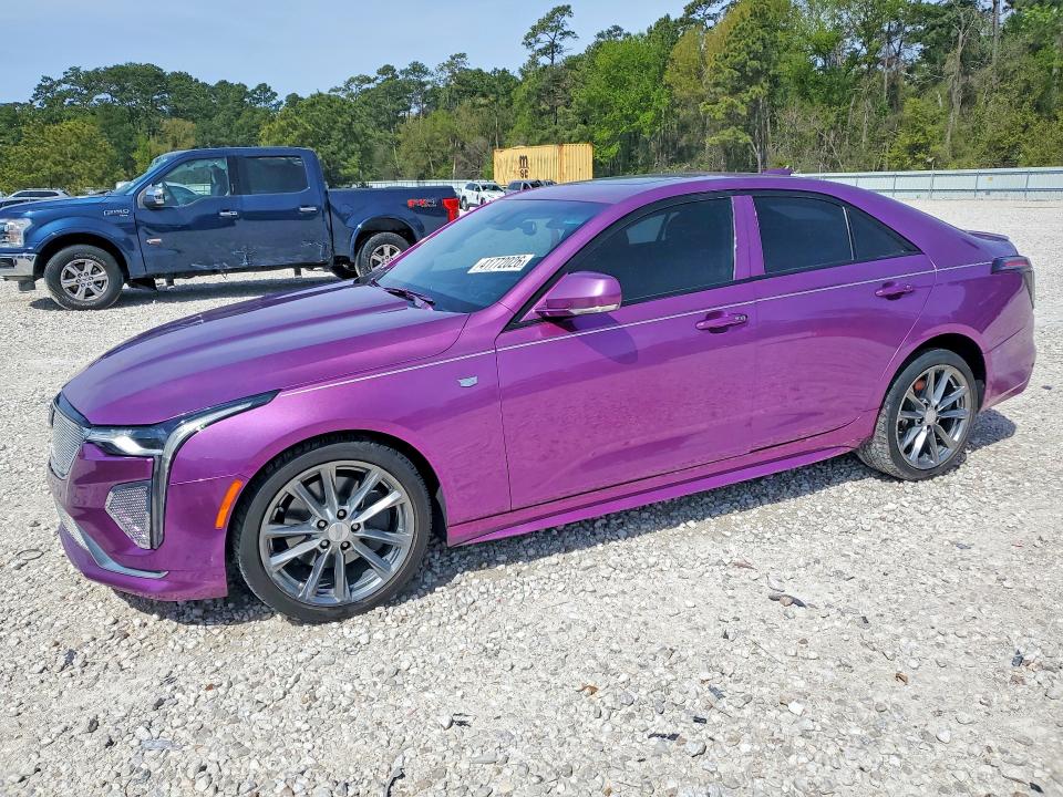 CADILLAC CT4 2020 with VIN 1G6DG5RK1L0126342 - Photo from auction