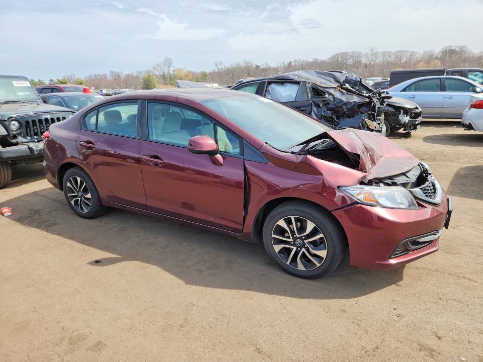 Photo 4 from auction – 2013 HONDA CIVIC with VIN 19XFB2F85DE220549
