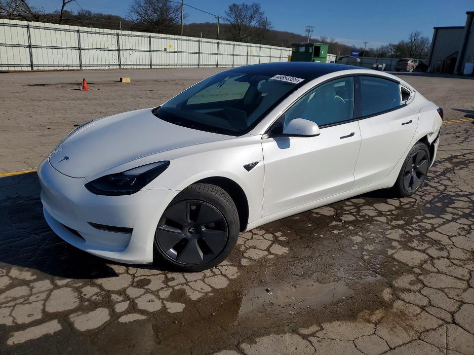 TESLA MODEL 3 2023 with VIN 5YJ3E1EA2PF566680 - Photo from auction