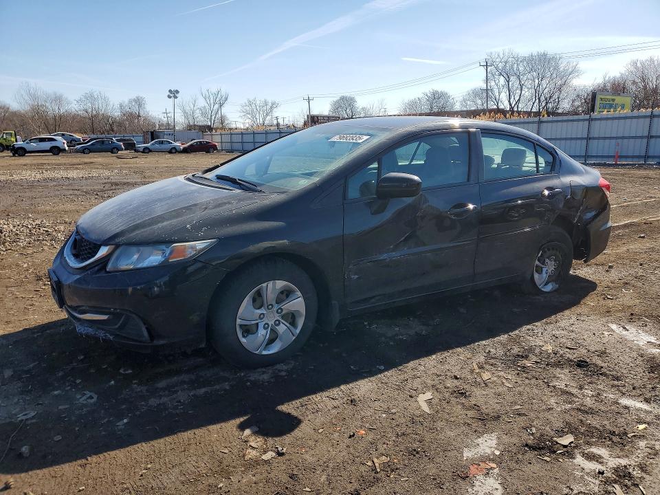 HONDA CIVIC 2015 with VIN 19XFB2F50FE110324 - Photo from auction