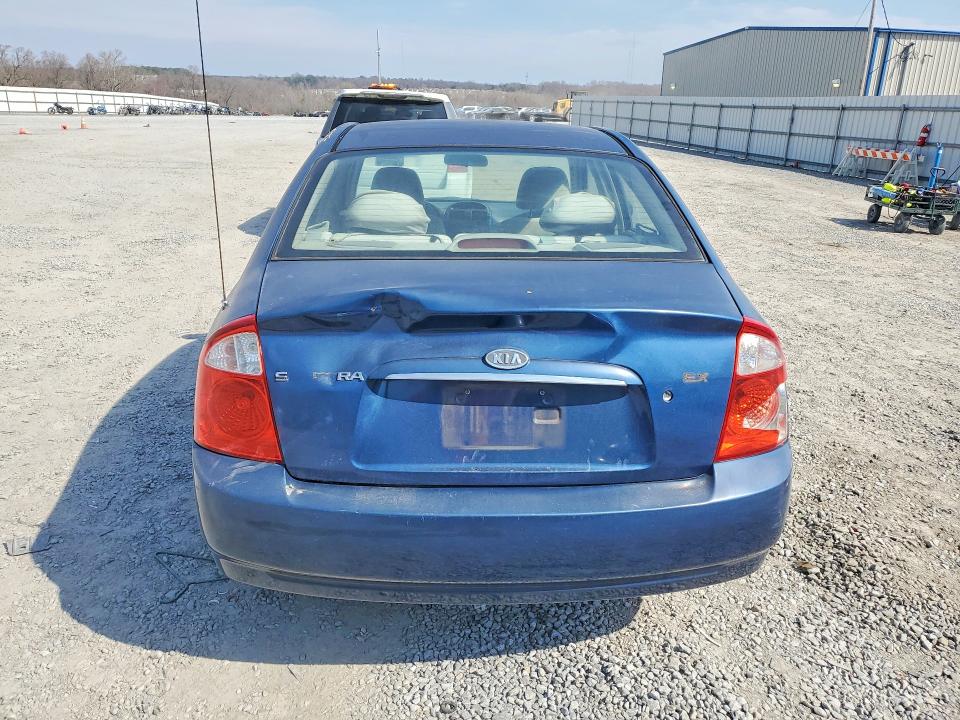 Photo 6 from auction – 2005 KIA SPECTRA with VIN KNAFE121855109028
