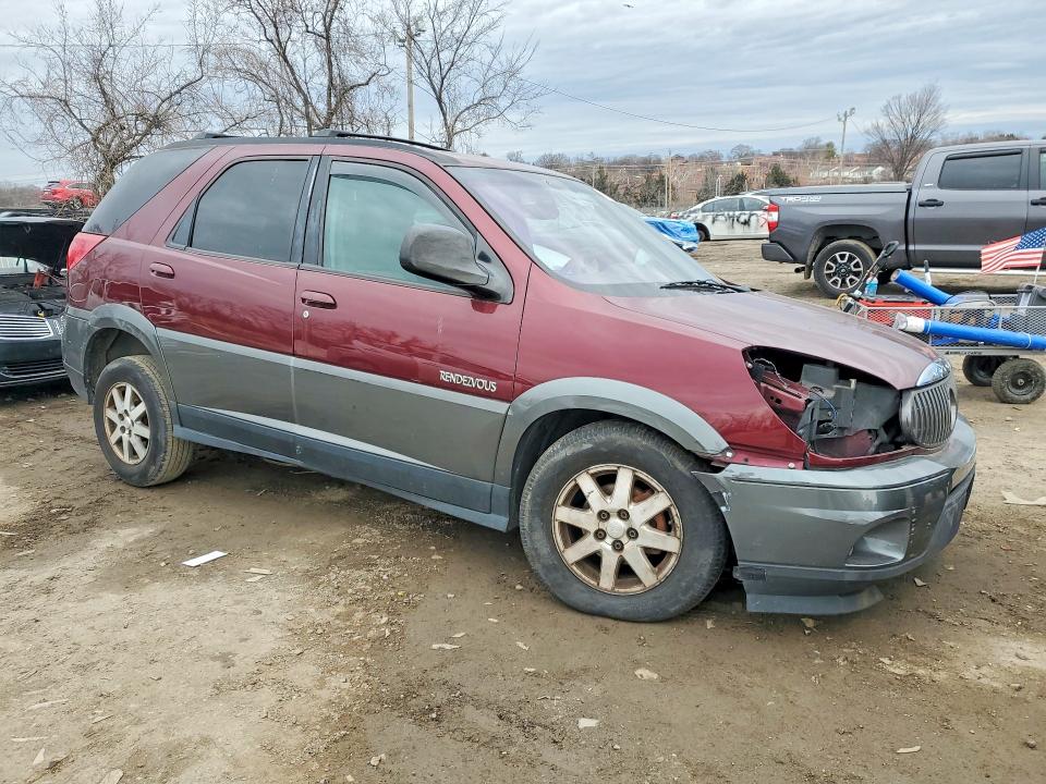 Photo 4 from auction – 2002 BUICK RENDEZVOUS with VIN 3G5DA03E02S562828