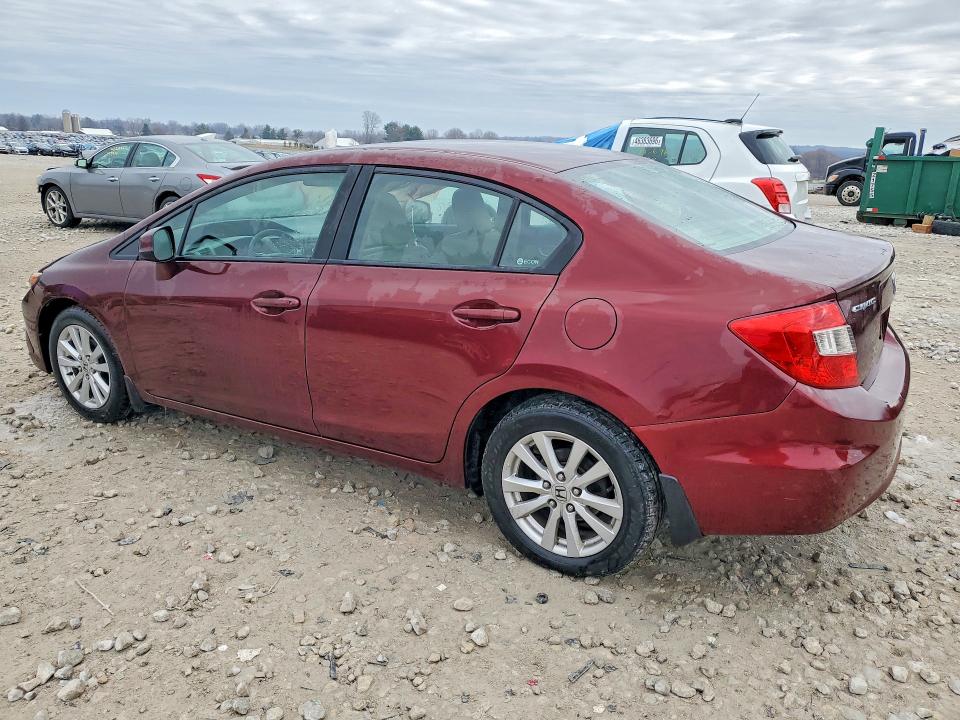 Photo 2 from auction – 2012 HONDA CIVIC with VIN 19XFB2F96CE030590