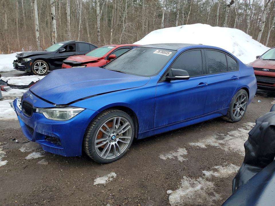 BMW 340 2018 with VIN WBA8B7C52JA576954 - Photo from auction