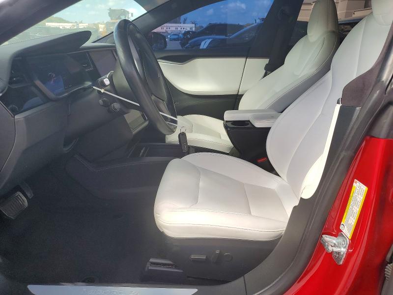 Photo 7 from auction – 2020 TESLA MODEL S with VIN 5YJSA1E23LF391236