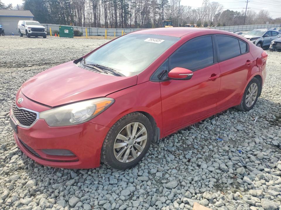 KIA FORTE 2016 with VIN KNAFX4A61G5598366 - Photo from auction
