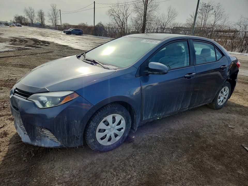 TOYOTA COROLLA 2016 with VIN 2T1BURHE3GC705182 - Photo from auction