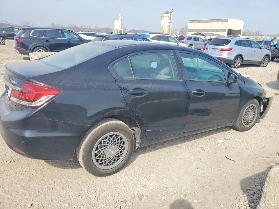 Photo 3 from auction – 2013 HONDA CIVIC with VIN 19XFB2F52DE242465