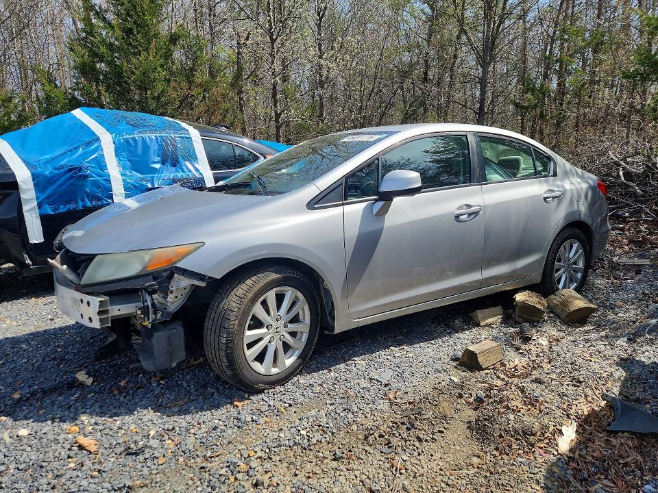 HONDA CIVIC 2012 with VIN 19XFB2F87CE335409 - Photo from auction