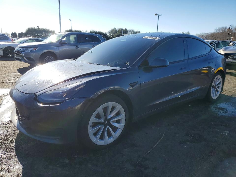 TESLA MODEL 3 2023 with VIN 5YJ3E1EA0PF651727 - Photo from auction