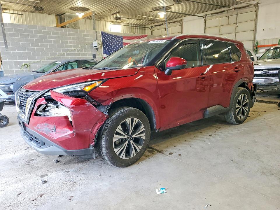 NISSAN ROGUE 2021 with VIN 5N1AT3BA6MC707400 - Photo from auction