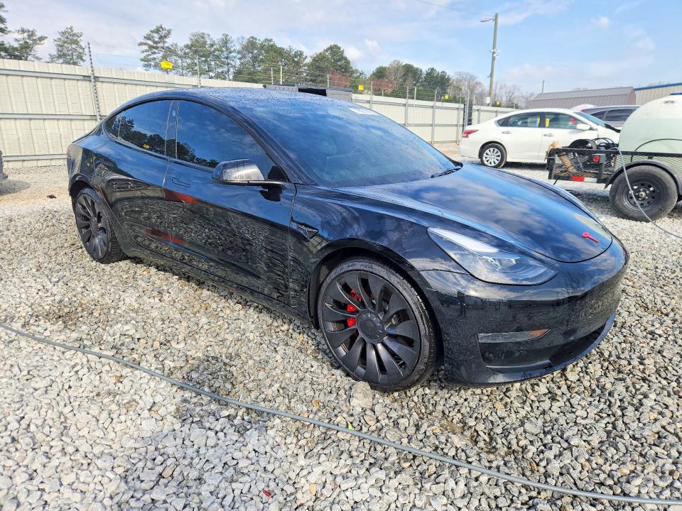 Foto 4 de la subasta – 2023 TESLA MODEL 3 con VIN 5YJ3E1ECXPF600866