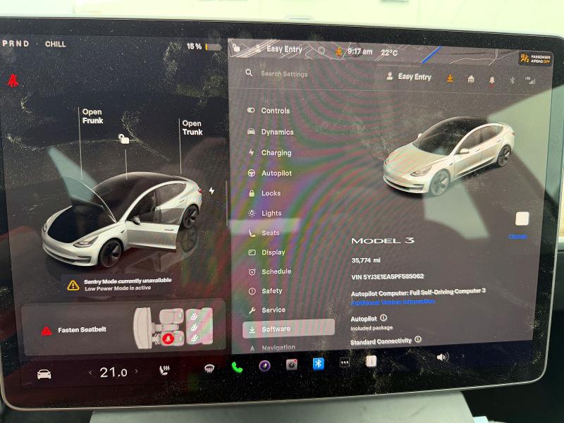 Photo 9 from auction – 2023 TESLA MODEL 3 with VIN 5YJ3E1EA5PF585062