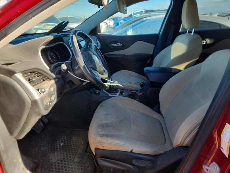 Photo 7 from auction – 2016 JEEP CHEROKEE with VIN 1C4PJMCBXGW271137