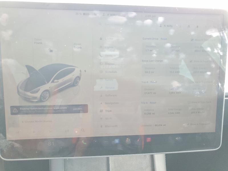 Photo 9 from auction – 2023 TESLA MODEL 3 with VIN 5YJ3E1EA3PF450338
