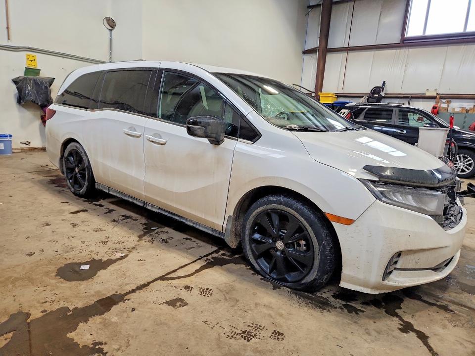 Photo 4 from auction – 2023 HONDA ODYSSEY with VIN 5FNRL6H06PB501766