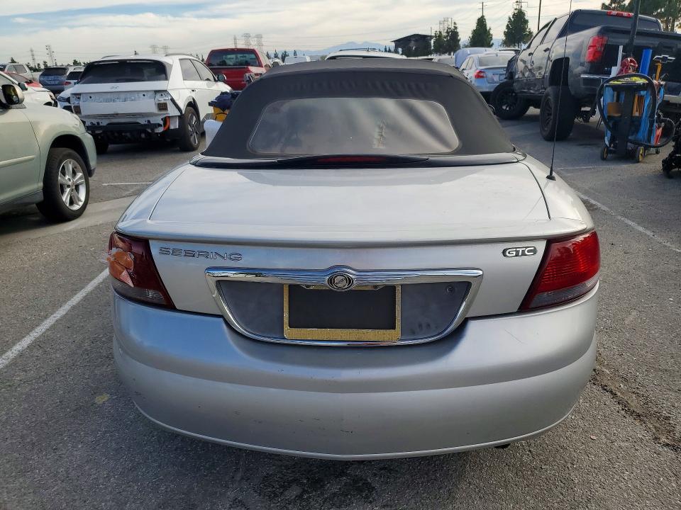 Photo 6 from auction – 2004 CHRYSLER SEBRING with VIN 1C3EL75R44N338270