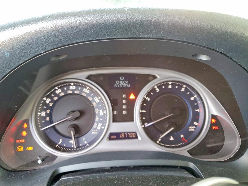 Photo 9 from auction – 2007 LEXUS IS 250 with VIN JTHBK262175029087