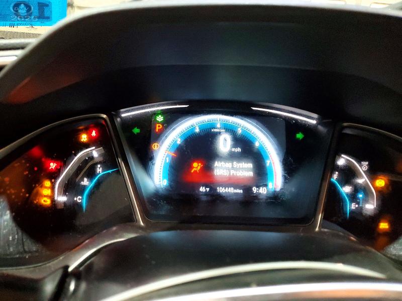 Photo 9 from auction – 2016 HONDA CIVIC with VIN 19XFC2F77GE027747