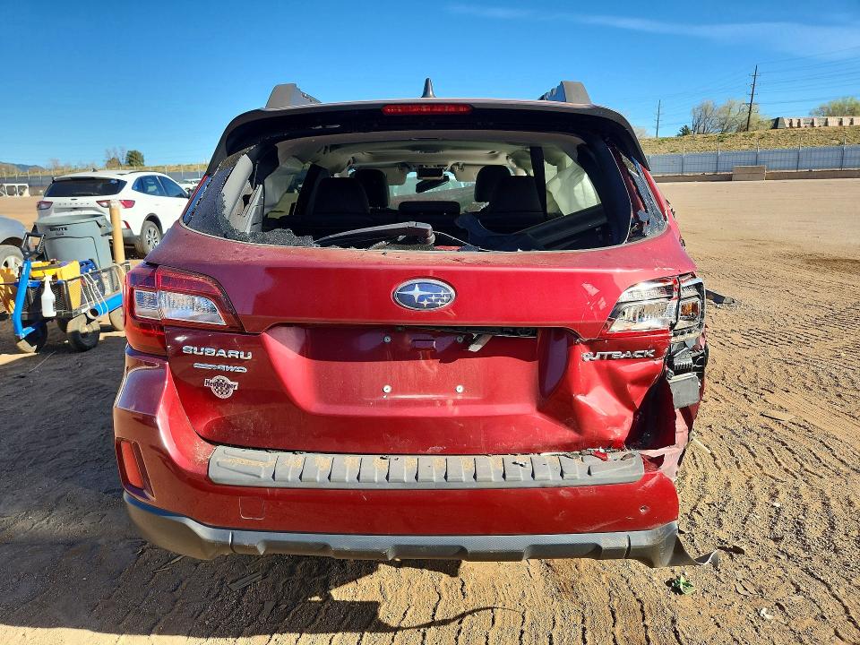 Photo 6 from auction – 2016 SUBARU OUTBACK with VIN 4S4BSBNC2G3359095