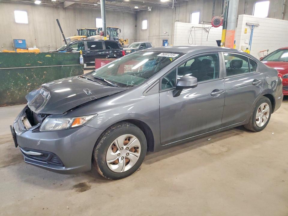 HONDA CIVIC 2013 with VIN 19XFB2F58DE099747 - Photo from auction