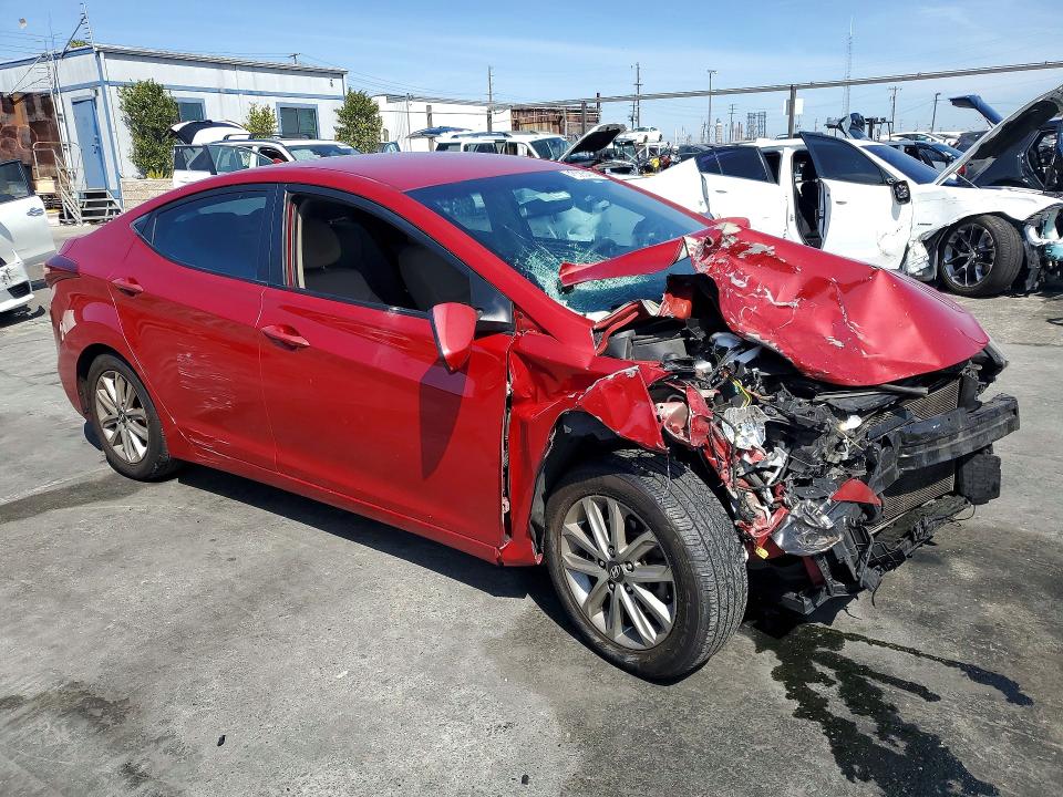 Photo 4 from auction – 2014 HYUNDAI ELANTRA with VIN KMHDH4AE2EU048090