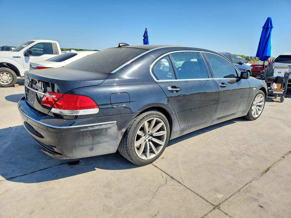 Photo 3 from auction – 2007 BMW 750 with VIN WBAHN83577DT69853