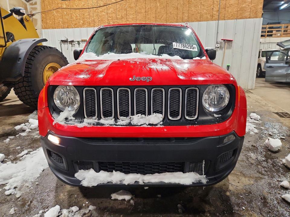 Photo 5 from auction – 2017 JEEP RENEGADE with VIN ZACCJAAB3HPE51090