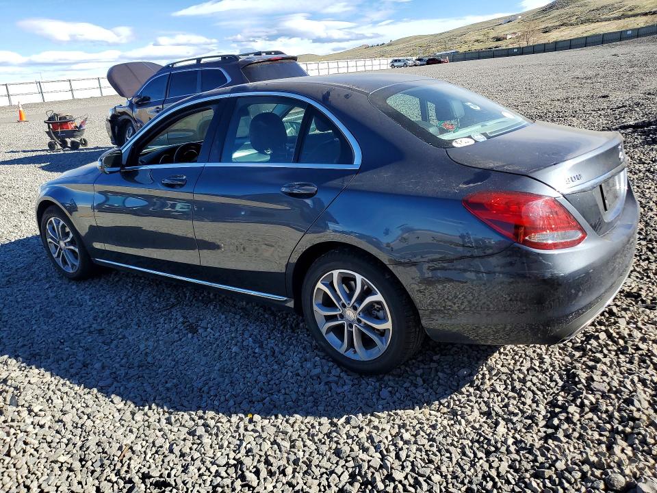 Photo 2 from auction – 2015 MERCEDES-BENZ C with VIN 55SWF4KB3FU088131