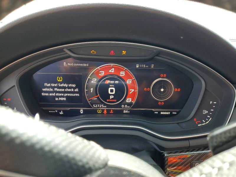 Photo 9 from auction – 2019 AUDI RS5 with VIN WUABWCF52KA900698