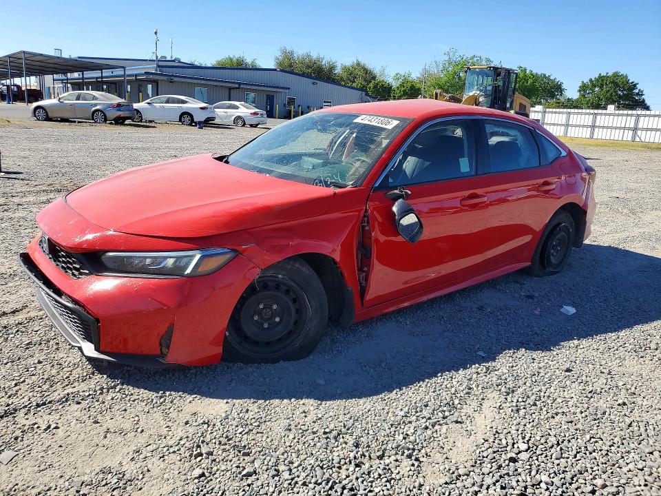 HONDA CIVIC 2025 with VIN 2HGFE2F22SH572414 - Photo from auction
