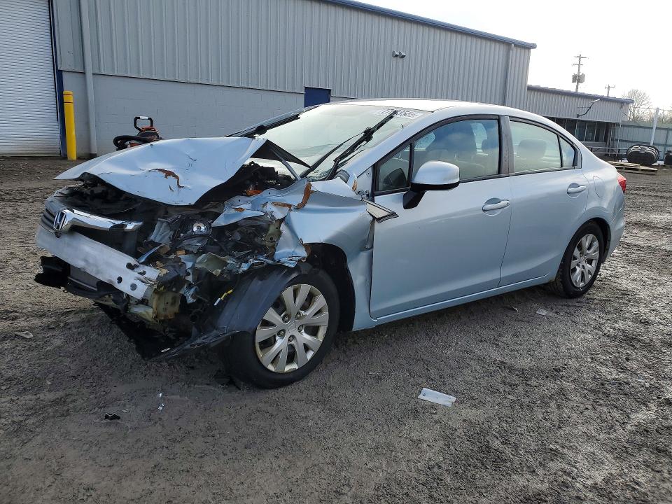 HONDA CIVIC 2012 with VIN 2HGFB2F53CH525087 - Photo from auction