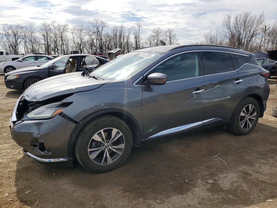 NISSAN MURANO 2020 with VIN 5N1AZ2BS5LN127155 - Photo from auction