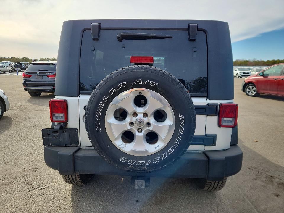 Photo 6 from auction – 2008 JEEP WRANGLER with VIN 1J4GA39128L528717