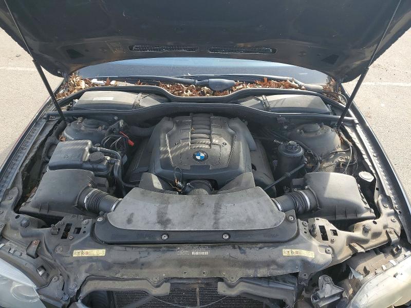 Photo 11 from auction – 2007 BMW 750 with VIN WBAHN83517DT70464