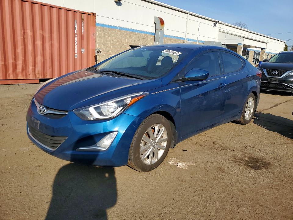 Photo 1 from auction – 2015 HYUNDAI ELANTRA with VIN KMHDH4AE1FU377980