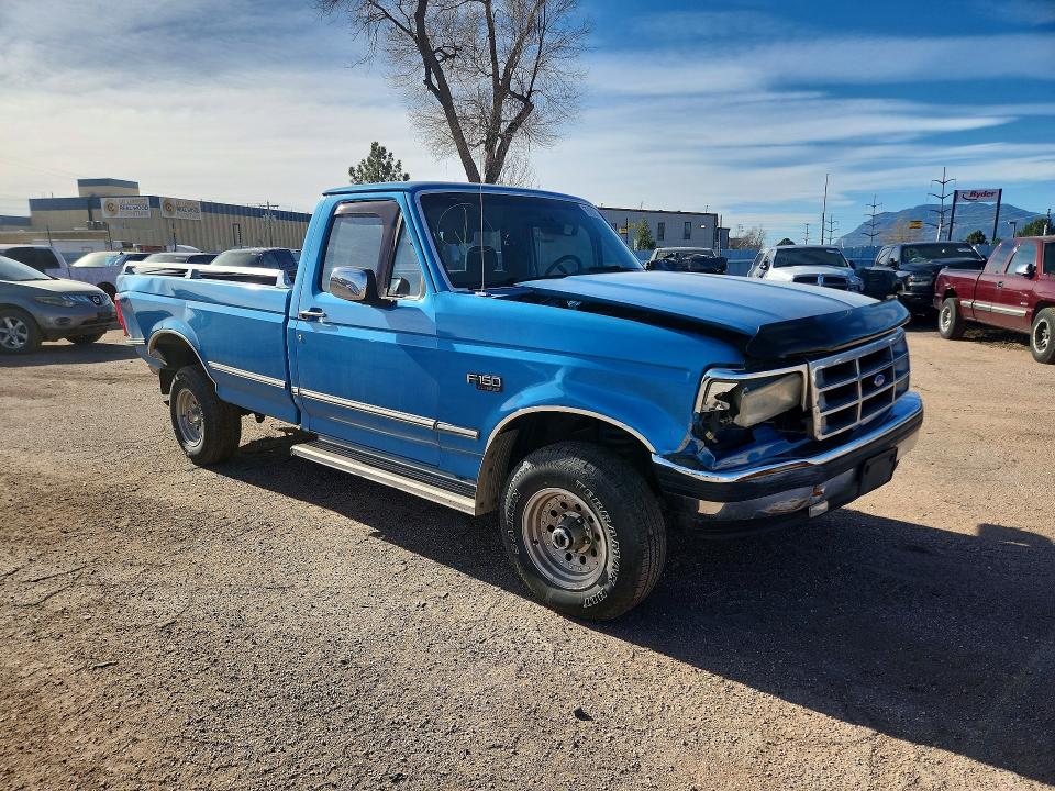 Photo 4 from auction – 1992 FORD F150 with VIN 1FTEF14N7NPB11014