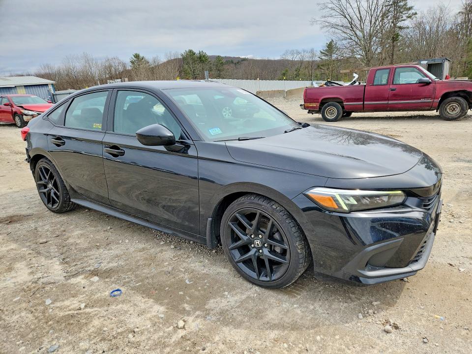 Photo 4 from auction – 2022 HONDA CIVIC with VIN 2HGFE2F58NH567037