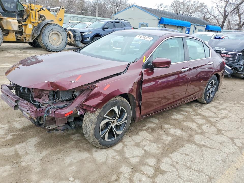 Photo 1 from auction – 2016 HONDA ACCORD with VIN 1HGCR2F32GA190938
