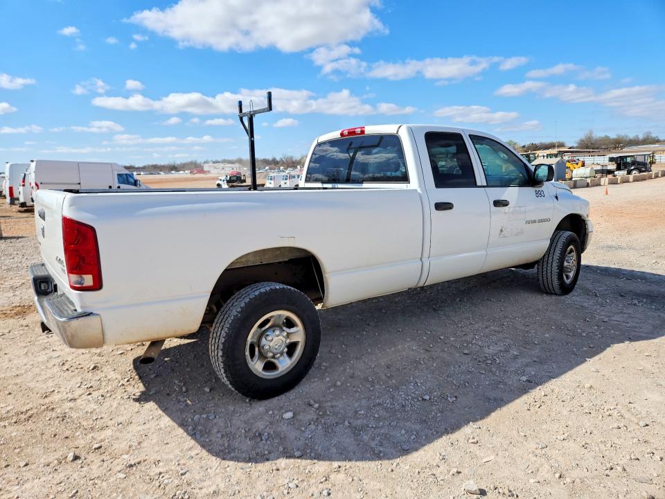Photo 3 from auction – 2005 DODGE RAM 2500 with VIN 1D7KS28D35J593009