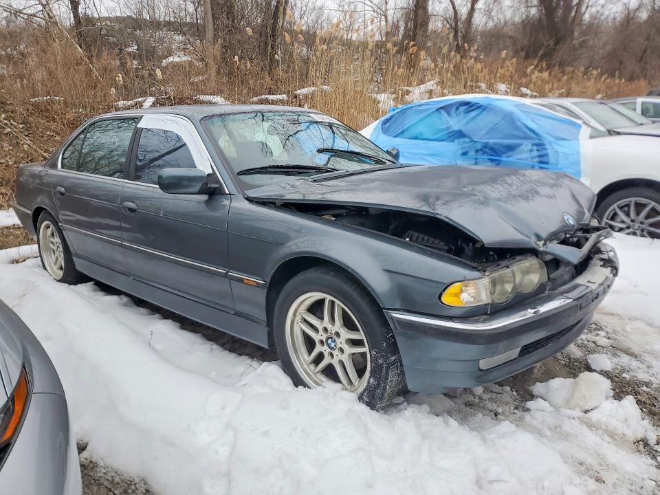 Photo 4 from auction – 2001 BMW 740 with VIN WBAGH83401DP28865