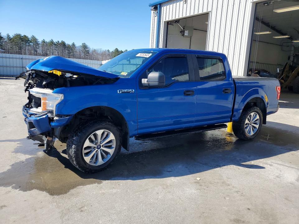FORD F150 2018 with VIN 1FTEW1EP4JKE62857 - Photo from auction