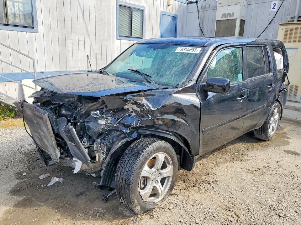 HONDA PILOT 2013 with VIN 5FNYF3H50DB037074 - Photo from auction