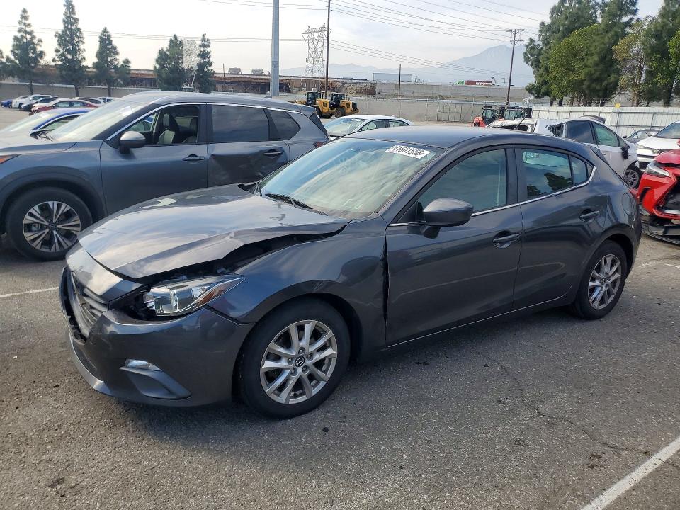MAZDA 3 2014 with VIN 3MZBM1L79EM123342 - Photo from auction