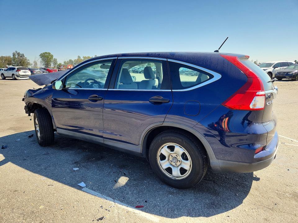Photo 2 from auction – 2015 HONDA CR-V with VIN 5J6RM4H39FL007791