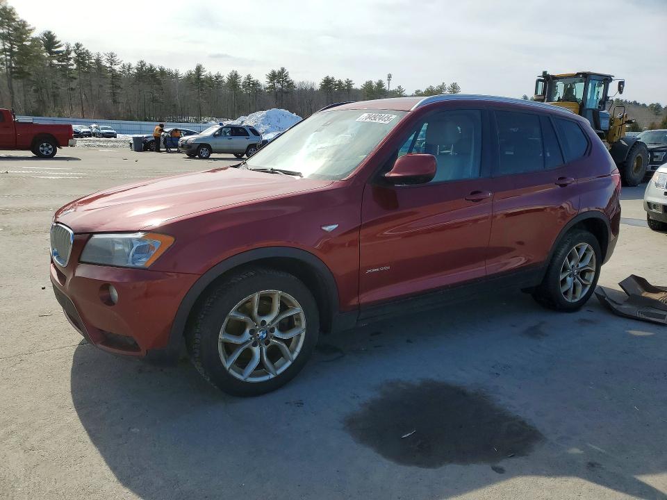 BMW X3 2013 with VIN 5UXWX7C5XDL977428 - Photo from auction