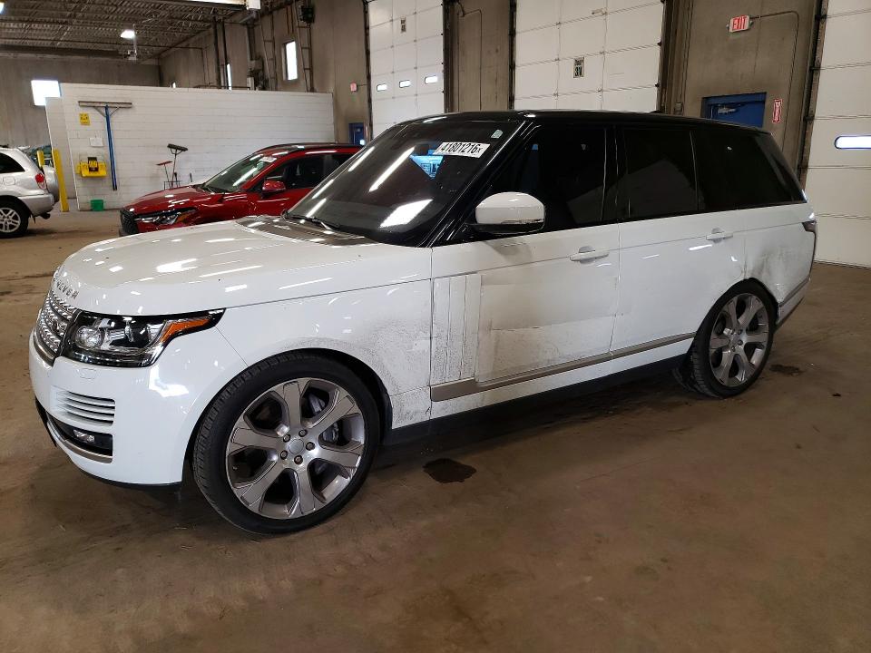 LAND ROVER RANGE ROVER 2017 with VIN SALGS2FE6HA326097 - Photo from auction
