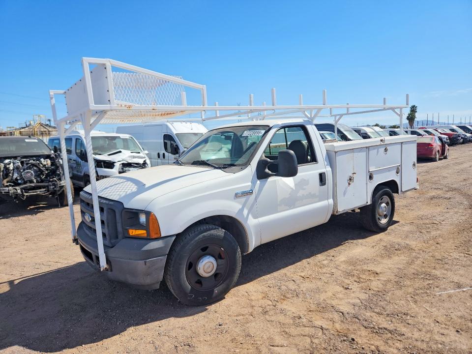 FORD F250 2007 with VIN 1FTNF20547EB44336 - Photo from auction