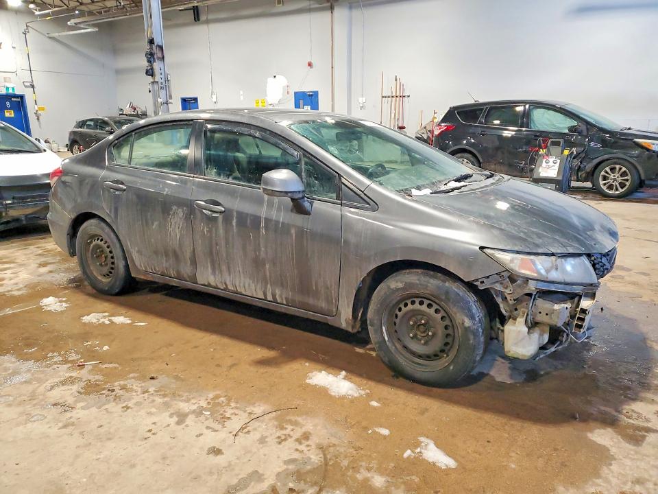 Photo 4 from auction – 2013 HONDA CIVIC with VIN 2HGFB2F42DH014236